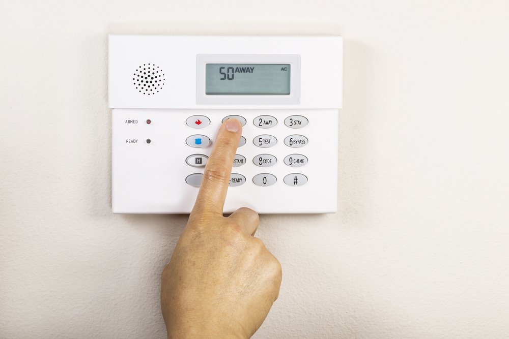 Finger Pushing Alarm System